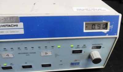 Hitachi L 4000 UV Wavelength Detector HPLC L4000 Unit  