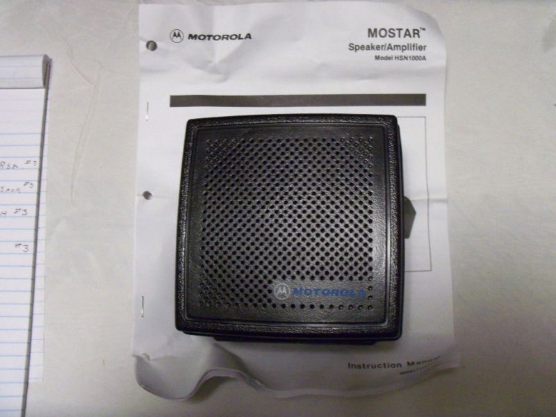 Motorola Speaker Amplifier Model 1000 6 Watt OEM  