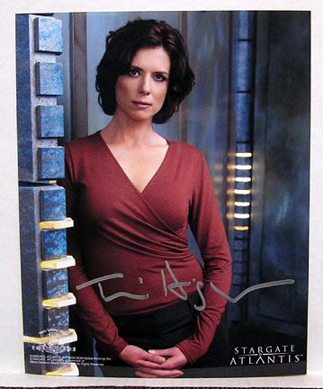 Torri Higginson (Dr. Weir) STARGATE ATLANTIS AUTOGRAPH  