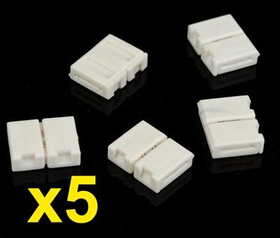 5x LED PCB Connector Adapter for 3528 LED RGB Strip  