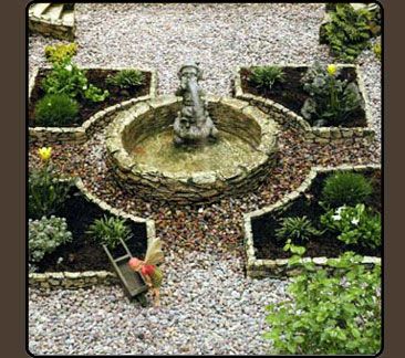 French Wannabe Parterre Garden   Set of 4