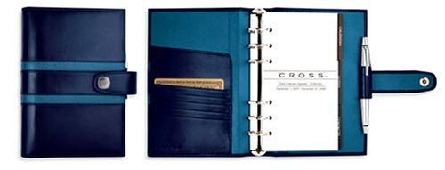   Personal Agenda 1846 Leather Collection Cobalt with Aegean Blue  