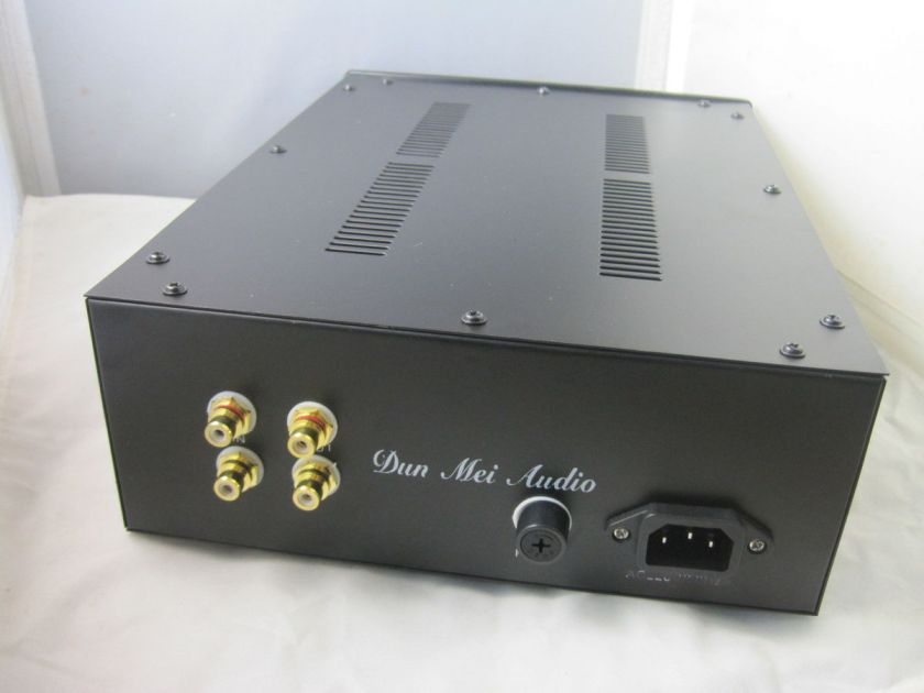 6N11 Tube X 10D Buffer Pre AMP Base on Musical Fidelity    Black panel 