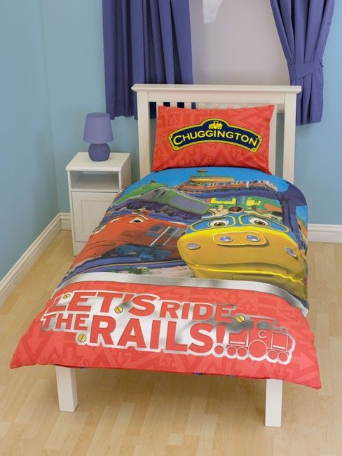 CHUGGINGTON TRAINTASTIC DUVET COVER PANEL BEDDING  