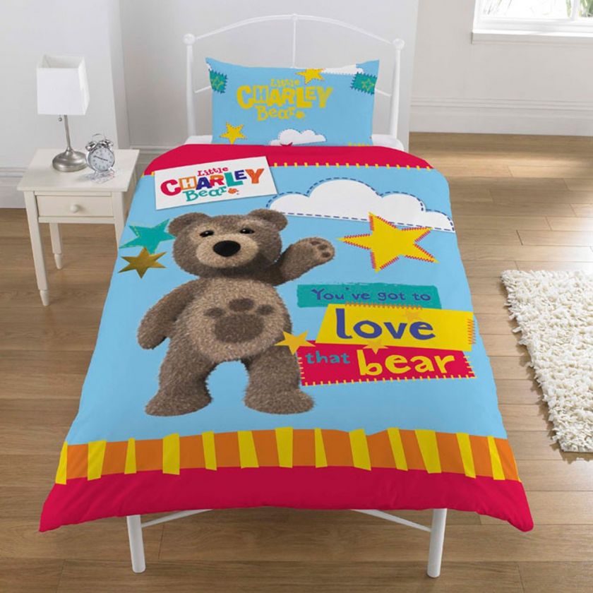 LITTLE CHARLEY BEAR DUVET COVER NEW & OFFICIAL  