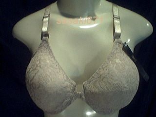 36B WACOAL 65548 Front Close HALO LACE BRA ~NEW w/tags  