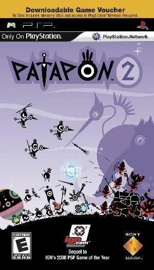 Patapon 2 Game Voucher NO DISC   PSP NEW 711719873228  