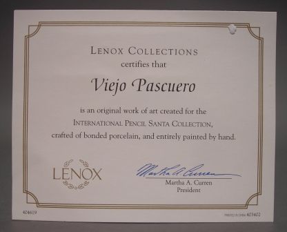 Lenox 2004 Intl Pencil Santa Claus Viejo Pascuero  