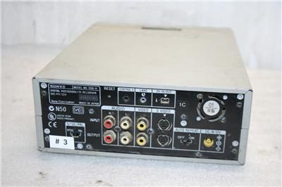 SONY DVCAM DSR 11 DIGITAL VIDEOCASSETTE RECORDER  