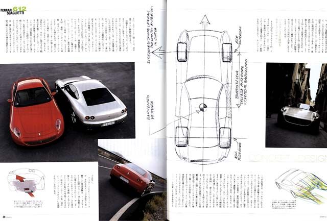 GENROQ CAR MAGAZINE Vol.217 MAR,2004 FERRARI 612 LAMBORGHINI GALLARDO 