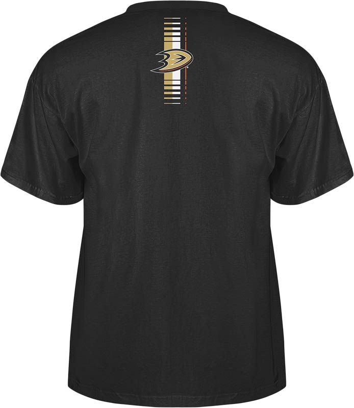 Anaheim Ducks Reebok Black Progression Hockey S/S T Shirt sz 4XL 