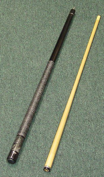 Viking Smoke 58.5 20.5oz Billiards Pool Cue w/ Carrying Case  