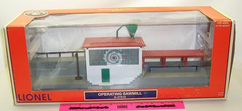 New Lionel 6 37919 Operating Sawmill  