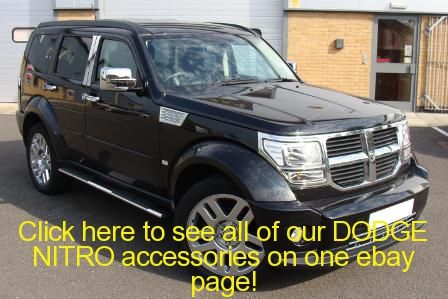 DODGE NITRO 4.5SIDE BARS SIDEBARS STEPS RUNNING BOARDS  