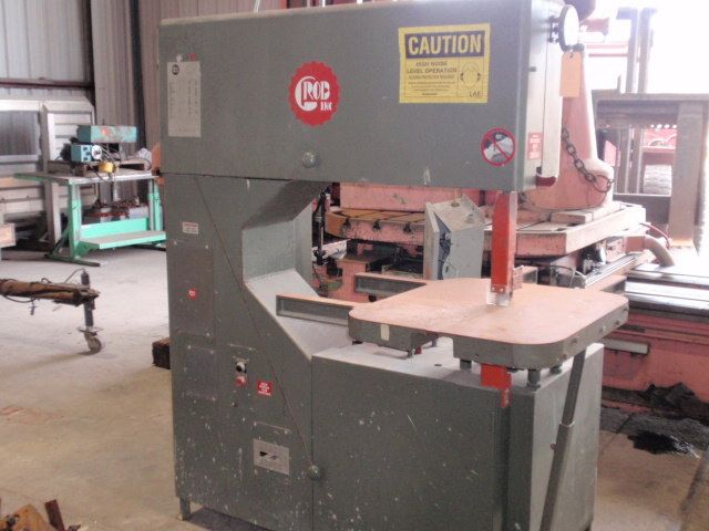 Grob Vertical Band Saw  