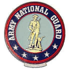 US ARMY NATIONAL GUARD EMBLEM FRIDGE MAGNET APPROX 3  