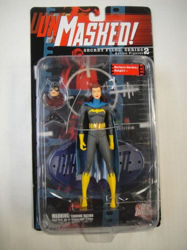 SECRET FILES UNMASKED BARBARA GORDON BATGIRL FIGURE  