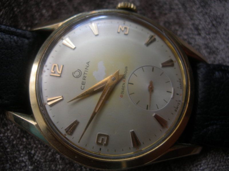 Antique Certina Swiss Mens Wrist Watch Cal 321  