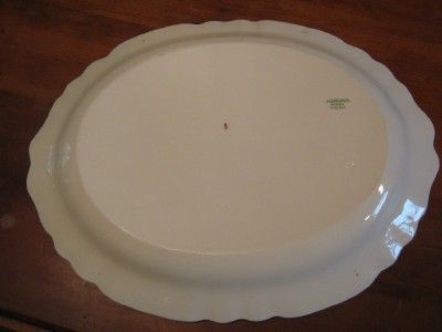 ANTIQUE IRONSTONE J G MEAKIN HANLEY ENGLAND EMBOSSED SHABBY~CHIC 