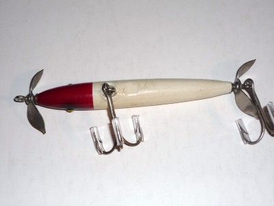 Vintage SHAKESPEARE Slim Jim Weighted Fishing Lure, Circa 1930s, NM 