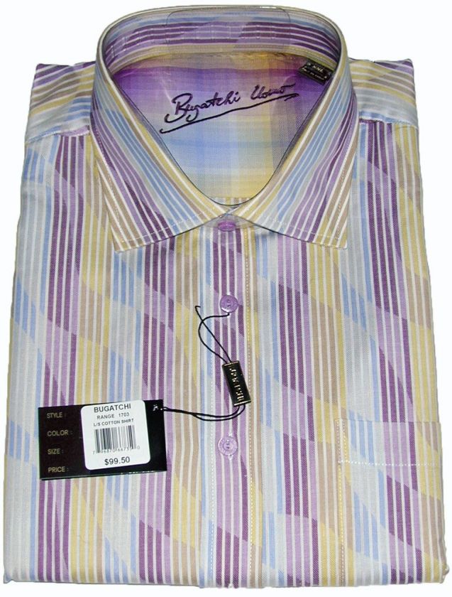   NWT XXL 100% Cotton Long Sleeve Mens Dress Shirt Understated  