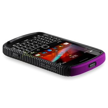   Hard Case+3x Privacy Protector For BlackBerry Bold 9900 9930  