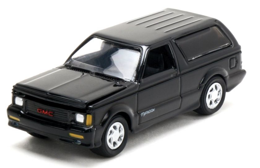 Johnny Lightning ~*BLACK*~ 1992 GMC Typhoon Blazer  