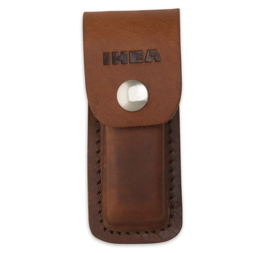 INCH IHEA BROWN LEATHER POCKET KNIFE SHEATH SCHRADE  