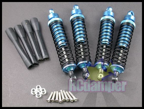   & REAR OIL DAMPER SHOCK SET BBL FOR TAMIYA TXT 1 TXT1 ALLOY  