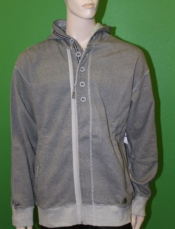 ARTFUL DODGER Mens Gray w/ Black DWTM Hoodie 3XL NWT 883451425536 