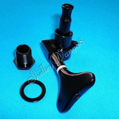 GOTOH SYTLE BLACK BASS TUNERS TUNING PEGS SET 4 (2L+2R)  