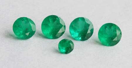 Truly fine Colombian Emeralds.