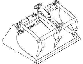 Scrap Grapple for ASV RC30 PT30 Loaders,48 Brand New  