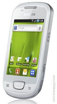   Samsung Galaxy Mini S5570 3G WHITE ANDROID V2.2 TouchWiz v3.  