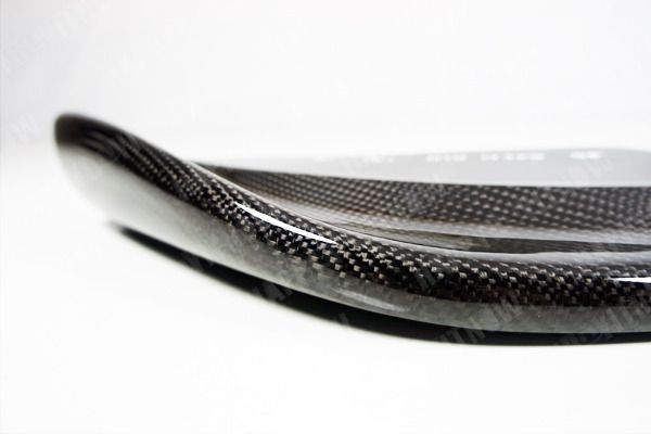 Carbon Fiber BMW E46 SEDAN M TECH BUMPER use Add On Front Lip Spoiler 