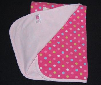 NWT Girls Carters Pink Plush Lamb Baby Blanket Dot New  