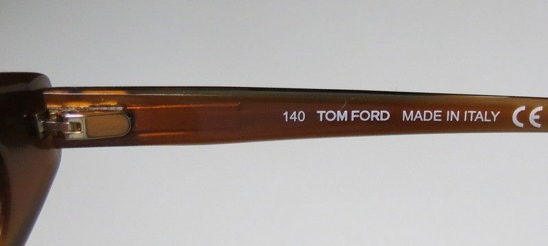 NEW TOM FORD TF 5120 47 17 140 BROWN CAT EYES RX GLASSES/EYEGLASSES 