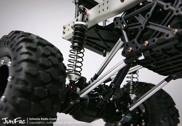 Zero Shock Black 104mm for Emaxx TLT Clod CR01 Crawler  