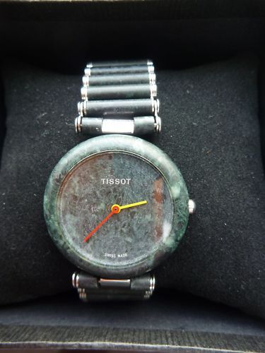 Green R151 Tissot Rockwatch Rock Watch w/extra links  