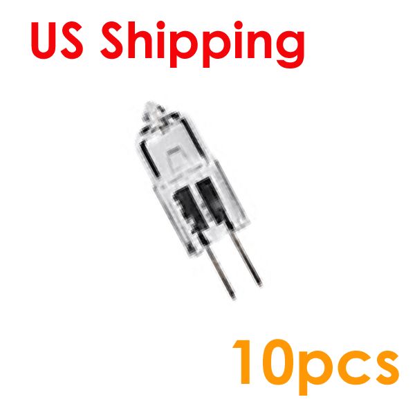 10pcs Halogen (JC) Light Bulb G4 Base 12V 20W US ship 847263082424 