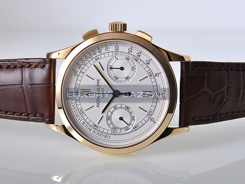 Patek Philippe Ref. 5170J Chronograph   18K Yellow Gold Case 