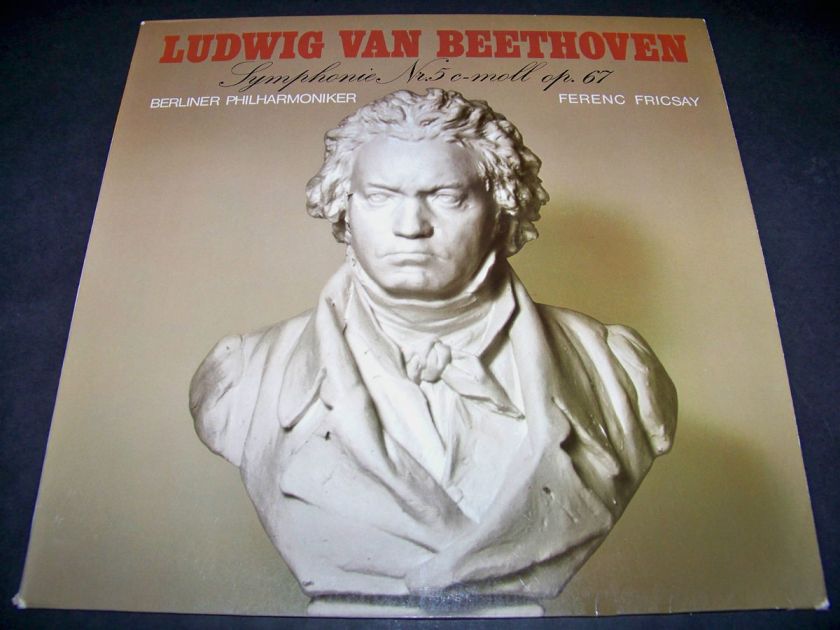 FRICSAY / BEETHOVEN SYMPHONY NO. 5 OP. 67 / DGG / LP  