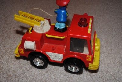 SESAME STREET BERT AND ERNIE FIRETRUCK MAYBE VTG ?  