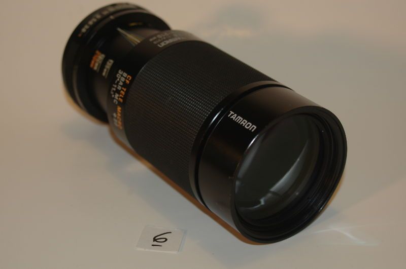 TAMRON 80 210MM F/3.8 CF TELE MACRO LENS  