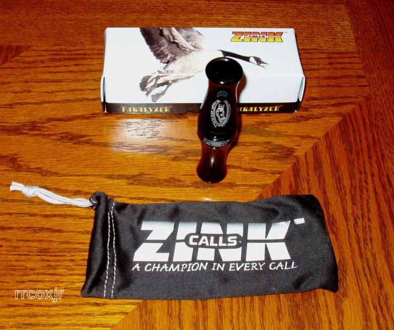 FRED ZINK CALLS POWER SPECK GOOSE CALL BLACK NEW 810280015515  