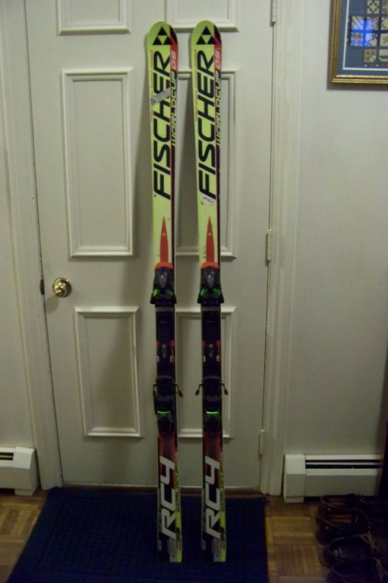 WOW Fischer RC4 183 CM GS Skis 2007/2008  