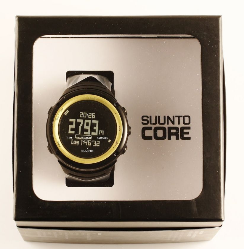 Suunto Core Sahara Yellow Sports Watch Compass Computer  