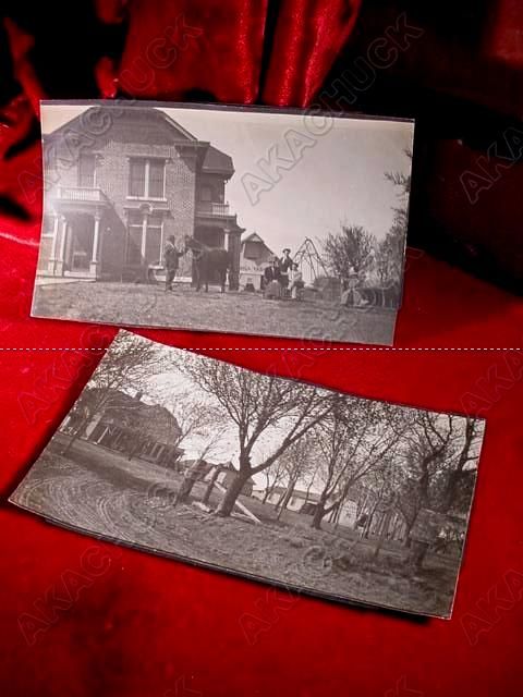 Antique Photos COUNCIL GROVE KANSAS Farm FAMILY HORSE  