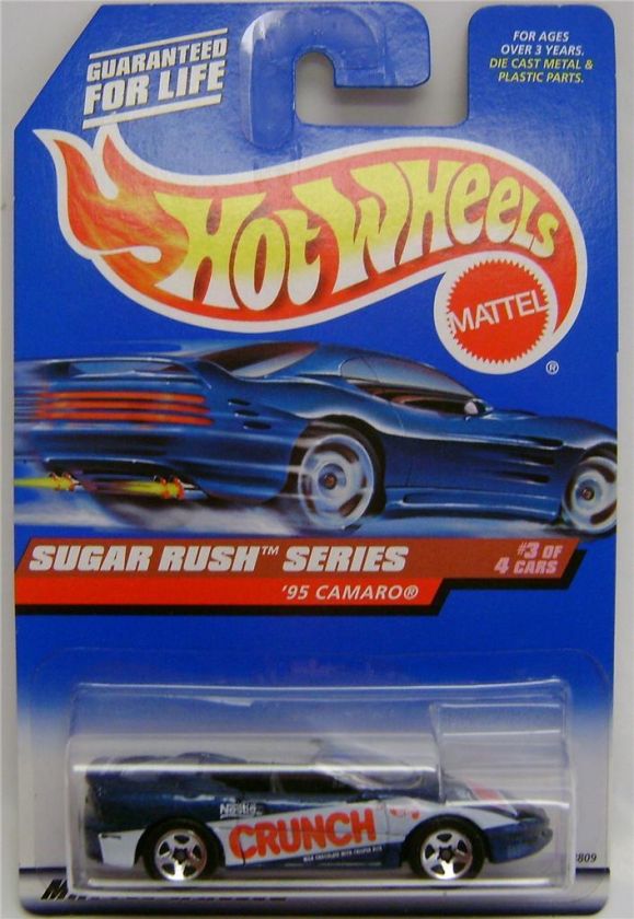 1995 CHEVY CAMARO SUGAR RUSH NESTLE HOT WHEELS 164  