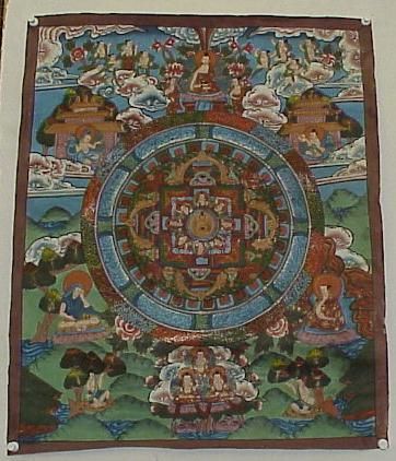 TIBETAN THANGKA   TIBET  